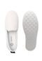 Slipper Couro Capodarte Liso Branco - Marca Capodarte