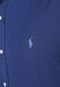Camisa Polo Ralph Lauren Reta Azul - Marca Polo Ralph Lauren