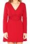 Vestido Sommer Curto Renda Vermelho - Marca Sommer