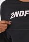 Blusa de Moletom Fechada 2ND Floor Logo Preto - Marca 2ND Floor