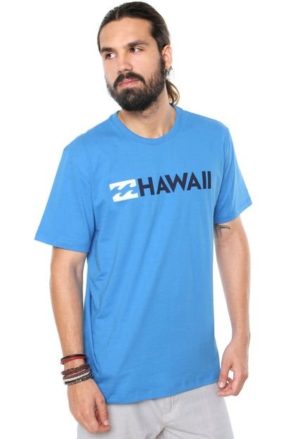 Camiseta Billabong Destination Azul Nau - Marca Billabong