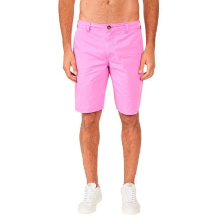 Bermuda Sarja Colcci Davi AV24 Rosa Masculino - Marca Colcci