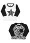 Kit 2pçs Camiseta Tricae por Karen Jonz Manga Longa Menino Branco - Marca Tricae por Karen Jonz