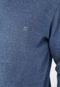 Suéter Tricot Colcci Logo Azul - Marca Colcci