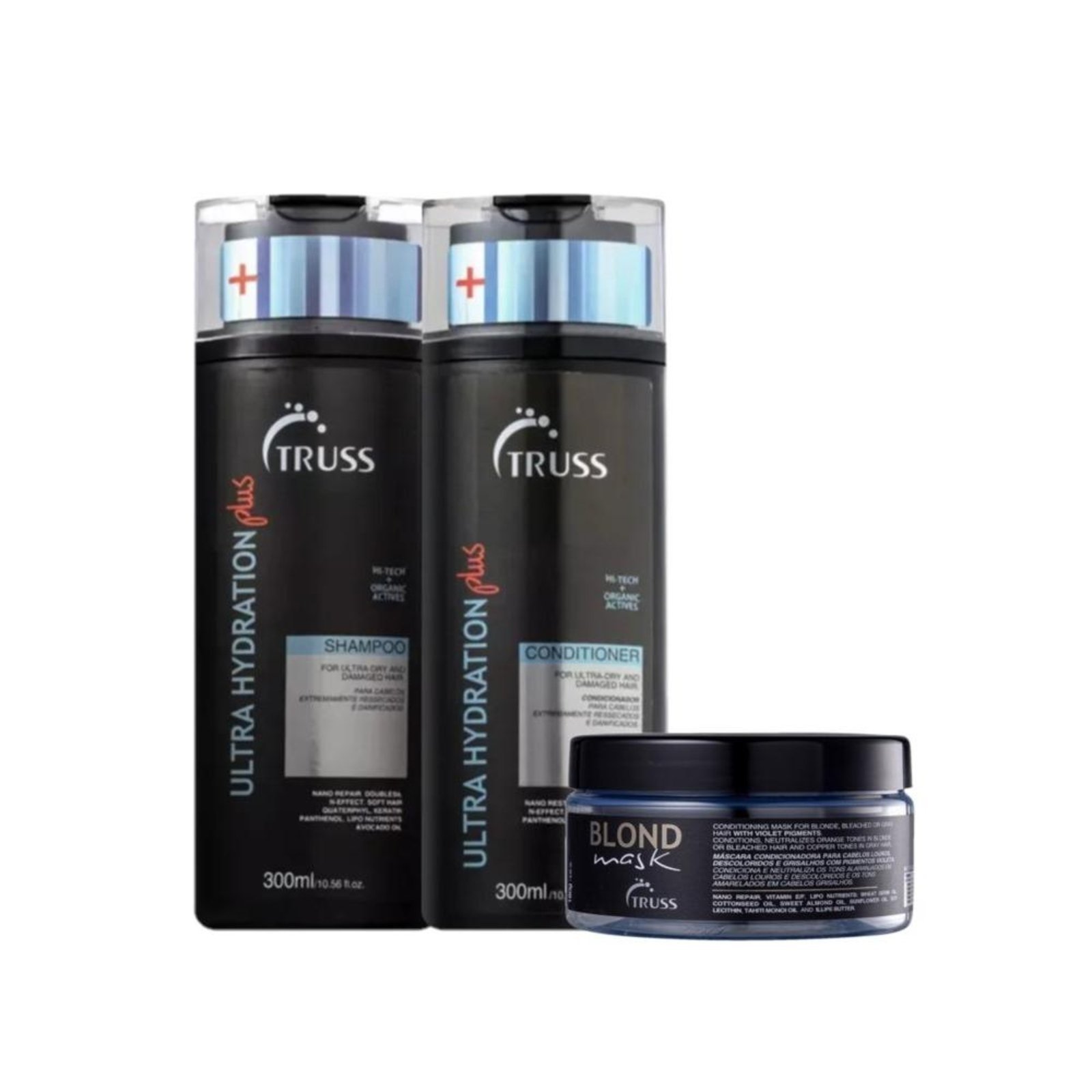 Kit Truss Home Care Ultra Hydration Plus Blond (3 Produtos) - Marca Truss