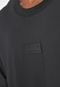 Blusa de Moletom Fechada adidas Originals Silicon Crew Preto - Marca adidas Originals