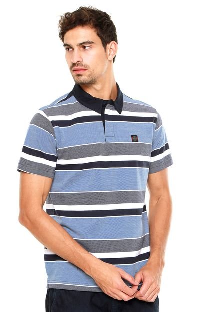 Camisa Polo Independent Slick Azul - Marca Independent