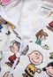 Jaqueta Tricae por Snoopy Infantil Peanuts Off-White/Rosa - Marca Tricae por Snoopy