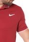 Camisa Polo Nike Reta M Nkct Dry Team Vermelha - Marca Nike