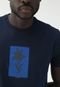 Camiseta Aramis Slim Flor Azul Marinho - Marca Aramis