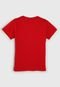Camiseta Brandili Infantil Racing Vermelha - Marca Brandili