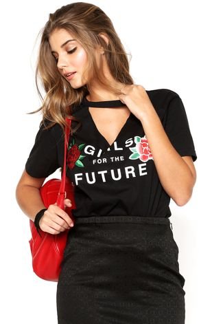 Camiseta Choker FiveBlu Preta - Compre Agora | Kanui Brasil