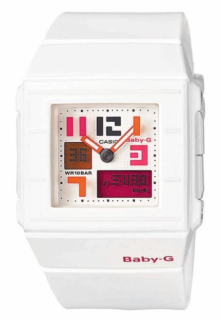 Relógio Baby-G BGA-200PD-7BDR Branco - Marca Baby-G