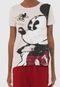 Blusa Desigual Mickey Off-White - Marca Desigual