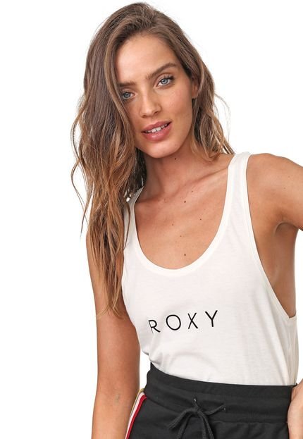 Regata Roxy Logo Branca - Marca Roxy
