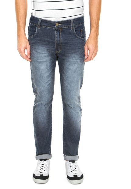 Calça Jeans PRS JEANS & CO Skinny Bolso Celular  Azul - Marca PRS JEANS & CO
