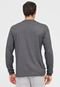 Camiseta Quiksilver Basic Pocket Ls Grafite - Marca Quiksilver