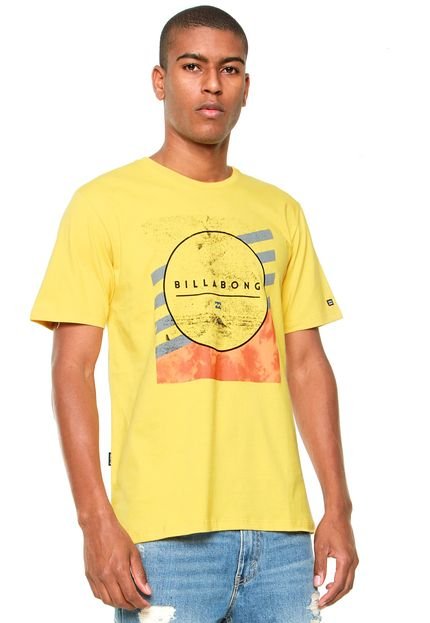 Camiseta Billabong Dice Amarela - Marca Billabong
