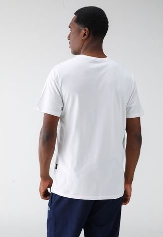 Camiseta Oakley Reta Estampa Off-White