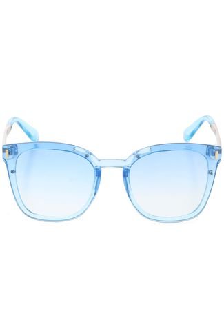 Óculos de Sol Doc Dog Colorido Geométrico Azul