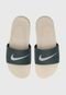 Chinelo Slide Nike Sportswear Kawa Verde/Cinza - Marca Nike Sportswear