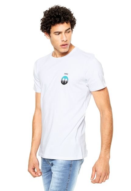 Camiseta Redley Coqueiro Branca - Marca Redley