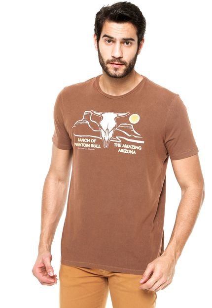 Camiseta Ellus Originals Ranch Classic Marrom - Marca Ellus