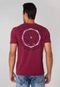 Camiseta Mandi Geometric Vinho - Marca Mandi