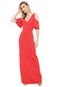 Vestido Forum Longo Off Shoulders Vermelho - Marca Forum