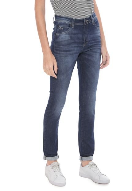 Calça Jeans Lacoste Skinny Demim Azul - Marca Lacoste