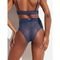 Calcinha Alta Renda Sweet Lace Azul Escuro - Marca Loungerie