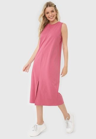 Vestidos Feminino Hering Rosa - Compre Já