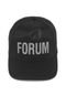 Boné Forum Snapback Logo Preto - Marca Forum