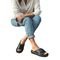 Rasteira Flatform com Tiras Comfy Stock Sandals Preto - Marca Stock Sandals