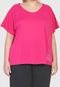 Camiseta Plus Size Nike Icon Clash Mil Rosa - Marca Nike