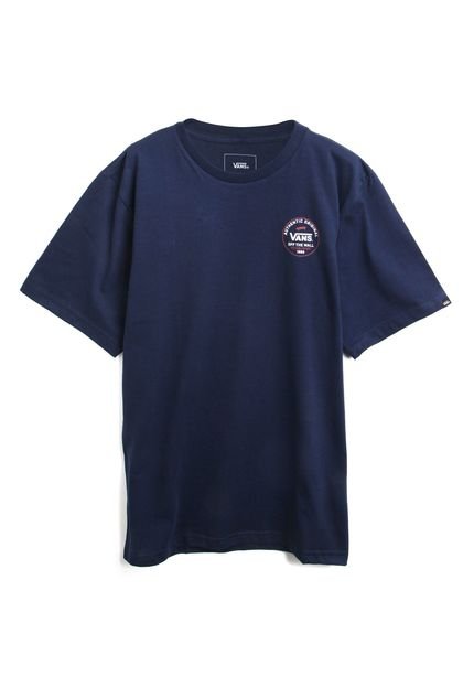 Camiseta Vans Menino Posterior Azul-Marinho - Marca Vans