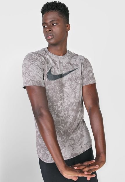 Camiseta Nike Troy M Ss Crew Cinza - Marca Nike