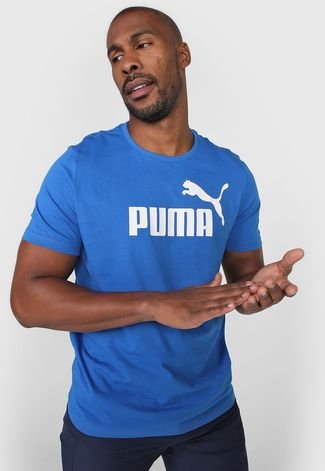 Camiseta Puma Essentials Azul