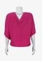 Blusa Cortelle Decote Lisa Pink Produto Gentilmente Usado - Marca EMIGÊ