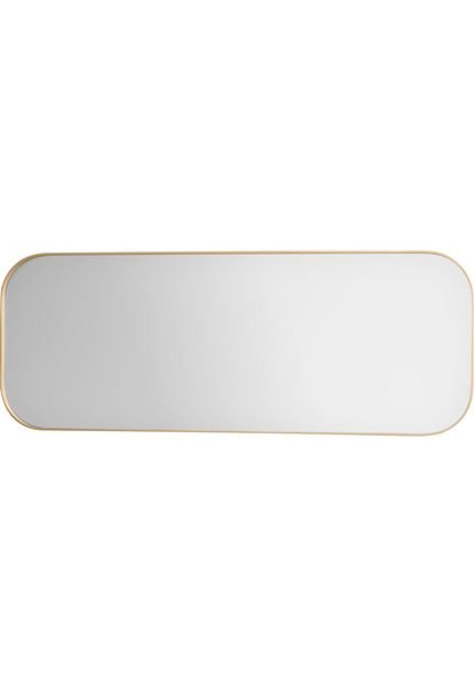 Espelho Corner Retangular Com Moldura Dourada - 160X60 Vidrotec - Marca Vidrotec