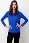 Blusa Sommer Duo Azul - Marca Sommer
