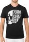 Camiseta John John Estampada Preta - Marca John John