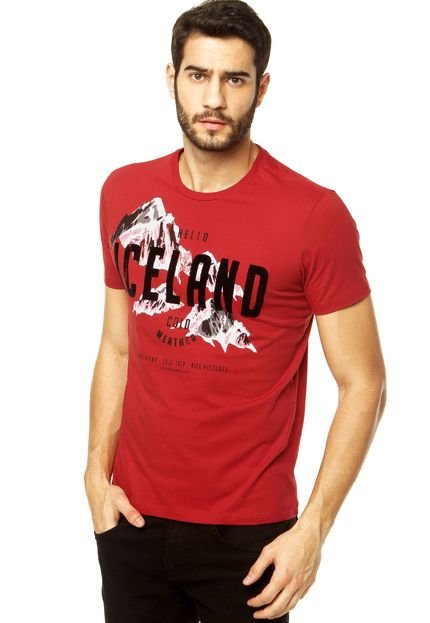 Camiseta Ellus 2ND Floor Vermelha - Marca 2ND Floor