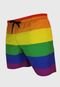 Shorts Elástico Alkary Pride Multicolorido - Marca Alkary