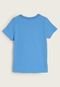 Camiseta Infantil Malwee Kids Vamos Brincar Azul - Marca Malwee Kids