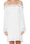 Vestido Ciganinha Fiya Lady Curto Renda Branco - Marca Fiya Lady