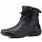 Bota Rasteira Mr. Gutt Cano Curto Couro Preta - Marca Mr. Gutt