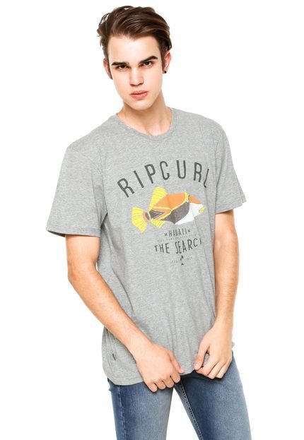 Camiseta Rip Curl Hawaii Summer Cinza - Marca Rip Curl