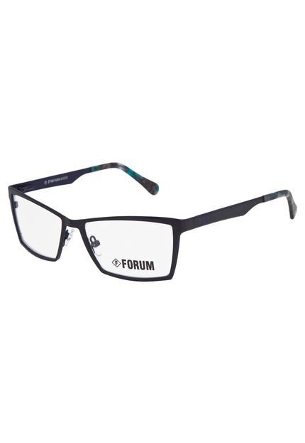 Armação Óculos de Grau Forum Design Preto - Marca Forum