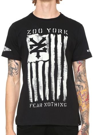 Camiseta Zoo York America Preta